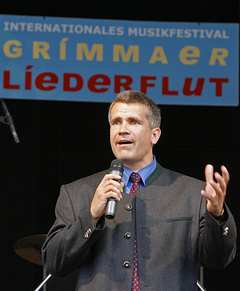 Der Bürgermeister der sächsischen Kreisstadt Grimma Matthias Berger...