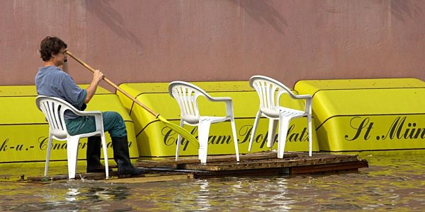 Meißen weiterhin überflutet