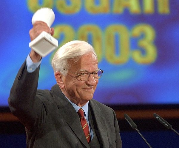 Richard von Weizsäcker in Leipzig mit "Osgar" geehrt