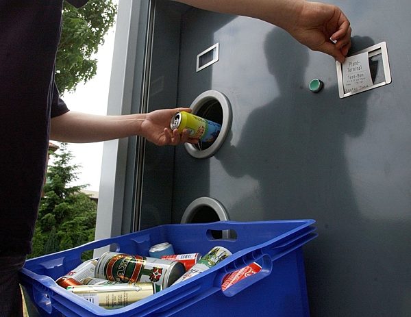 Pfandautomat für Einwegverpackungen