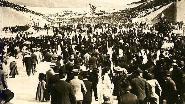 Athen 1896: Im Kalimarmaro-Stadion