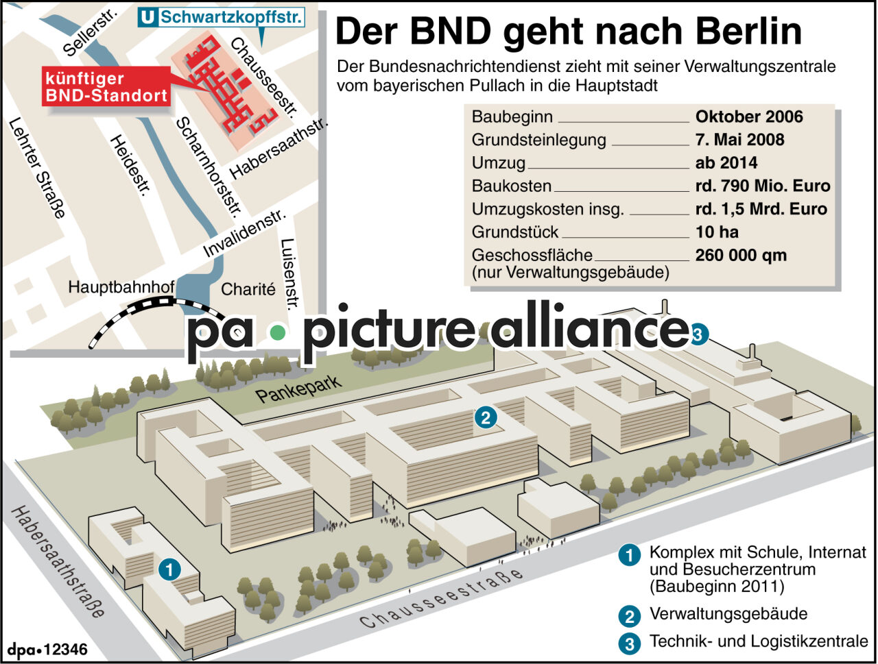 Der BND geht nach Berlin (24.03.2010)