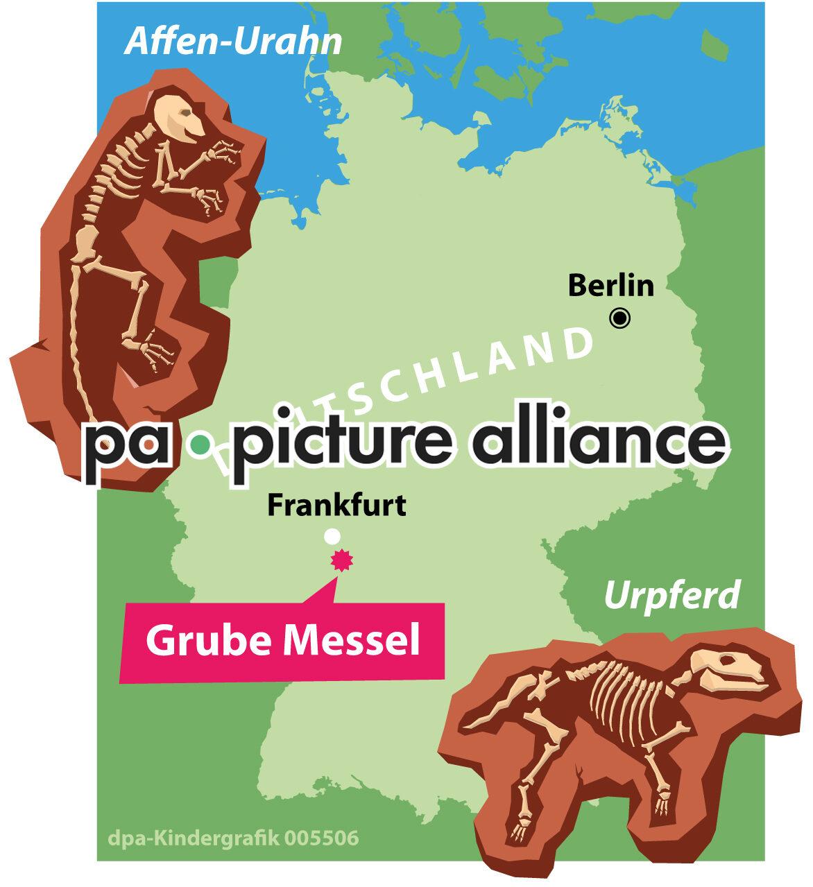 Kindergrafik: Grube Messel (15.10.2021)