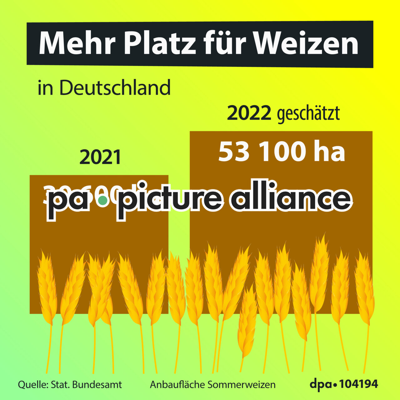 Mehr Platz für Weizen (19.05.2022)