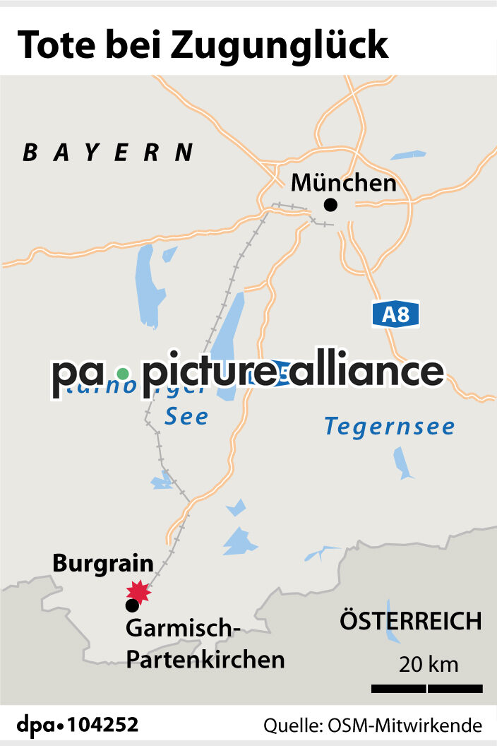 Tote bei Zugunglück (03.06.2022)