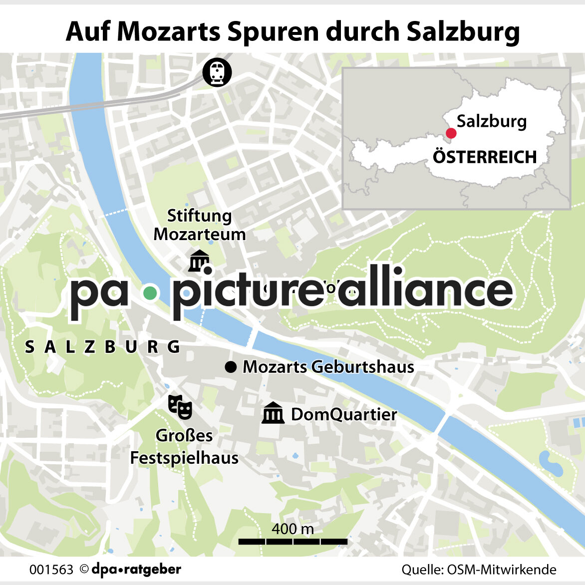 Auf Mozarts Spuren durch Salzburg (03.07.2024)