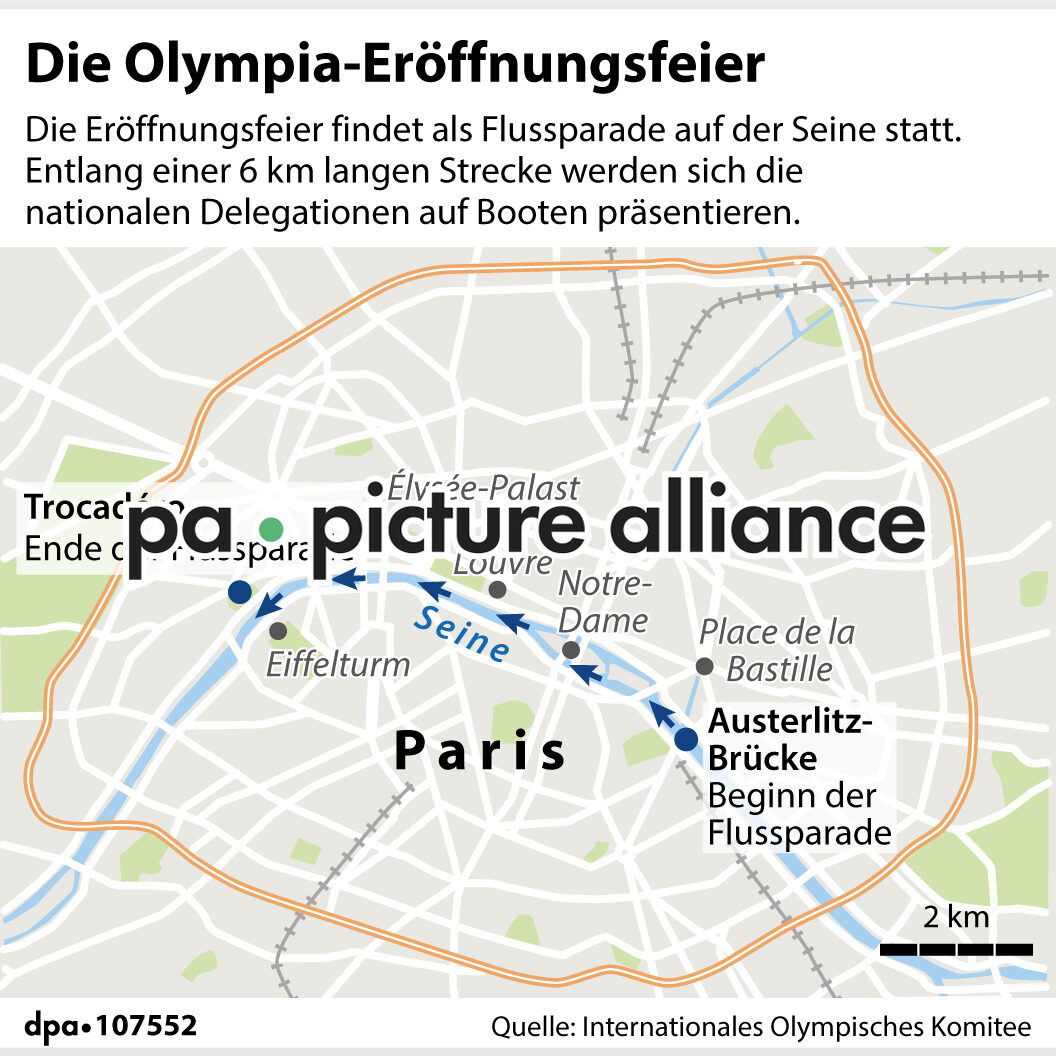 Die Olympia-Eröffnungsfeier (25.07.2024)