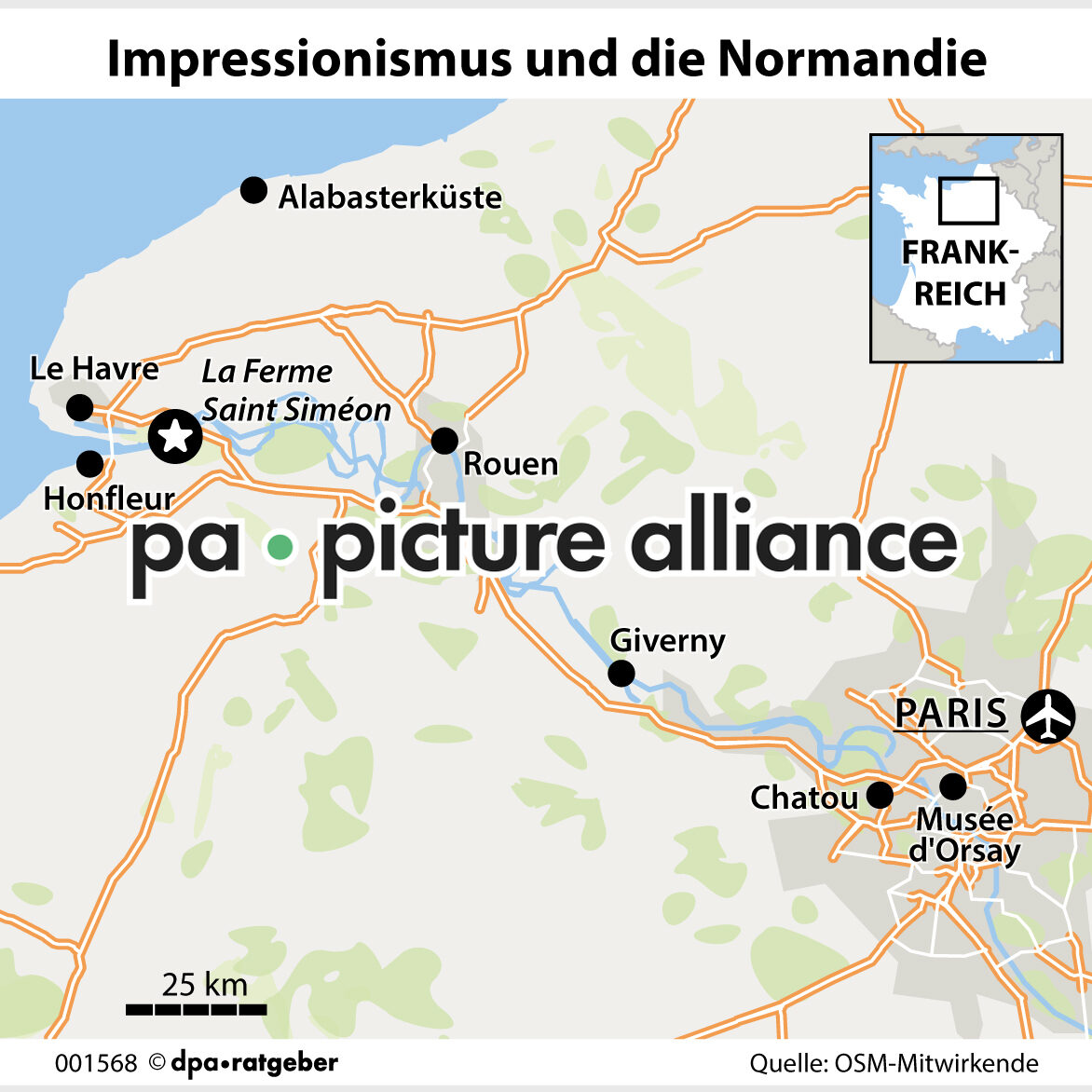 Impressionismus und die Normandie (31.07.2024)