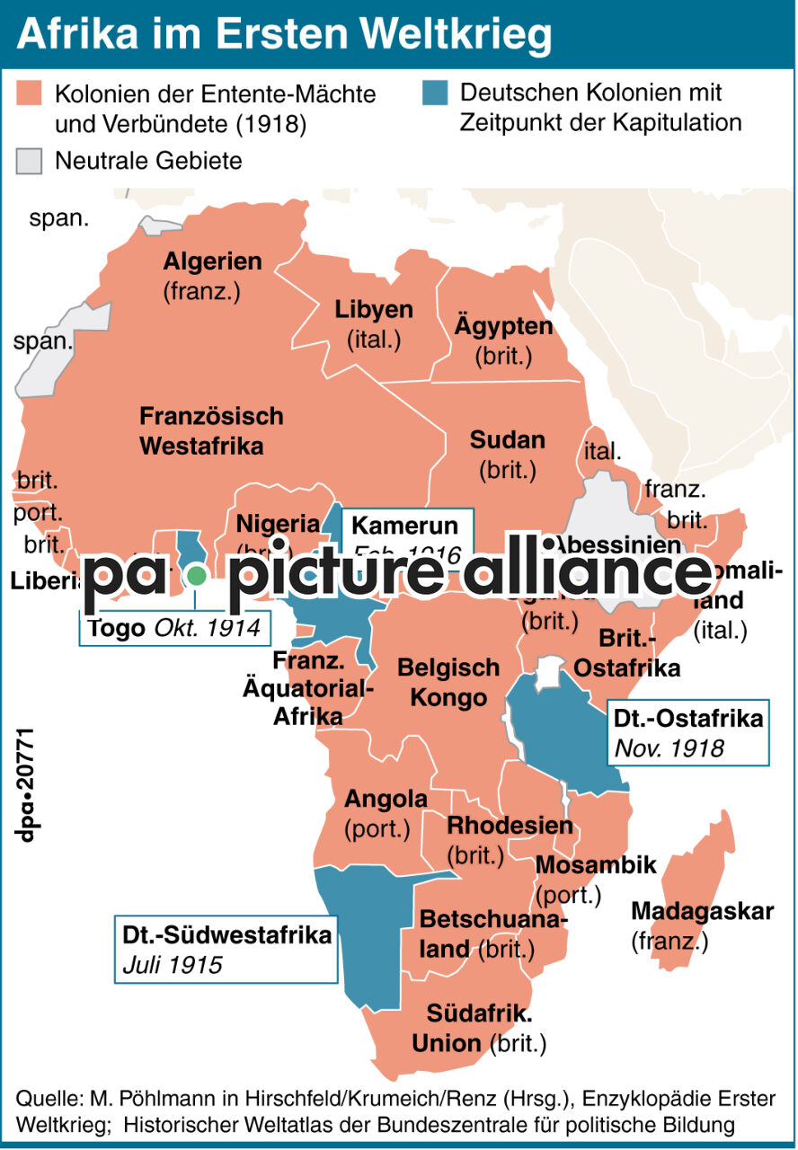 Afrika im Ersten Weltkrieg (Wiederholung) (08.07.2015)