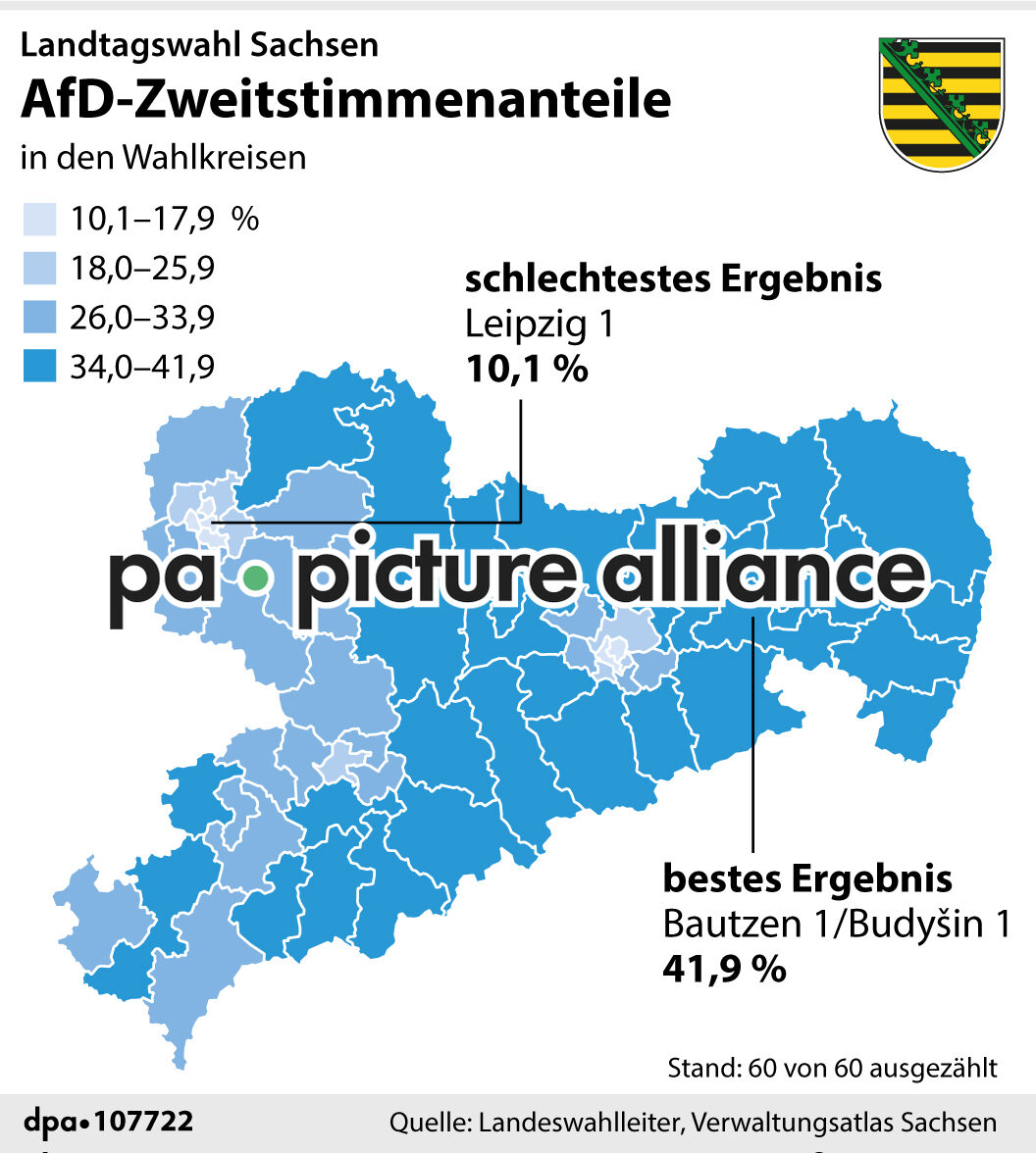 AfD-Zweitstimmenanteile (02.09.2024)