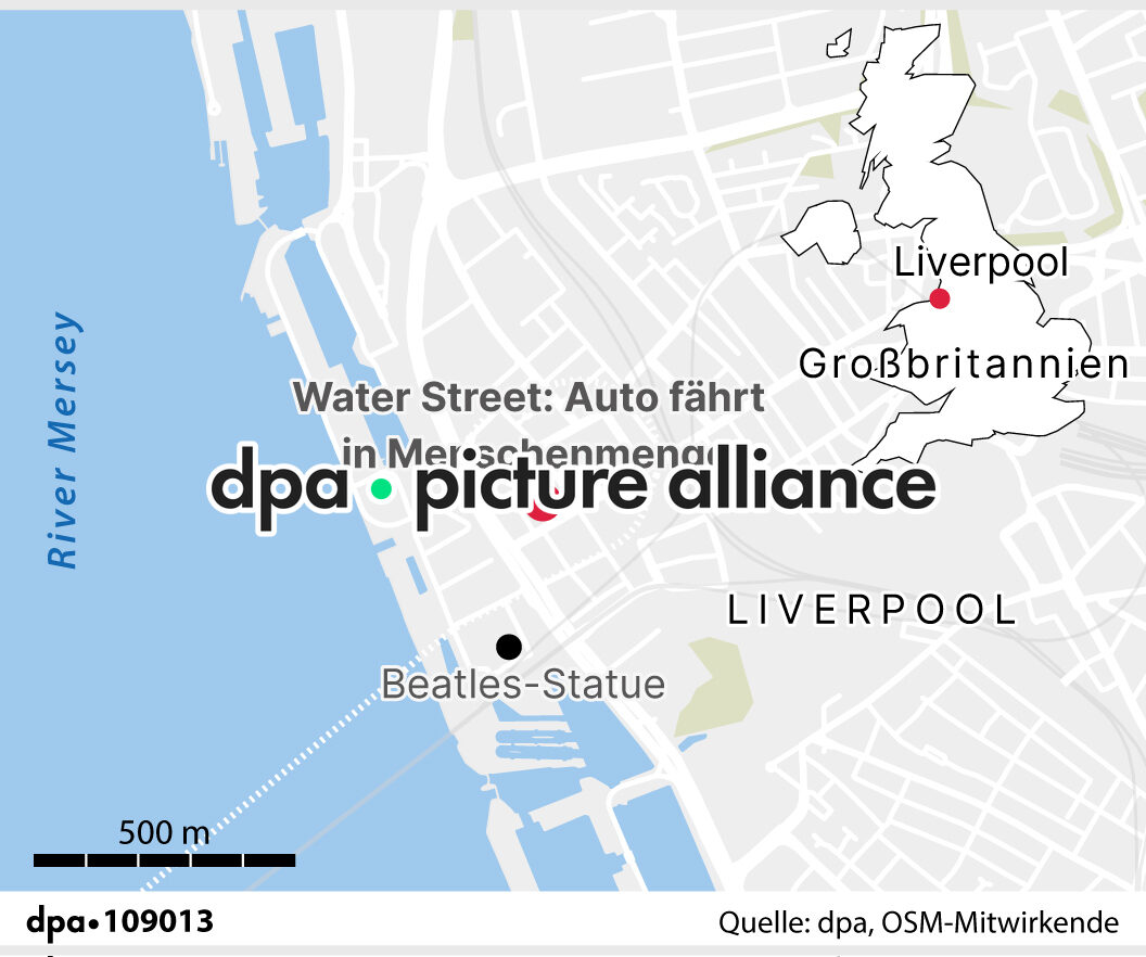 Auto fährt in Menschenmenge (27.05.2025)