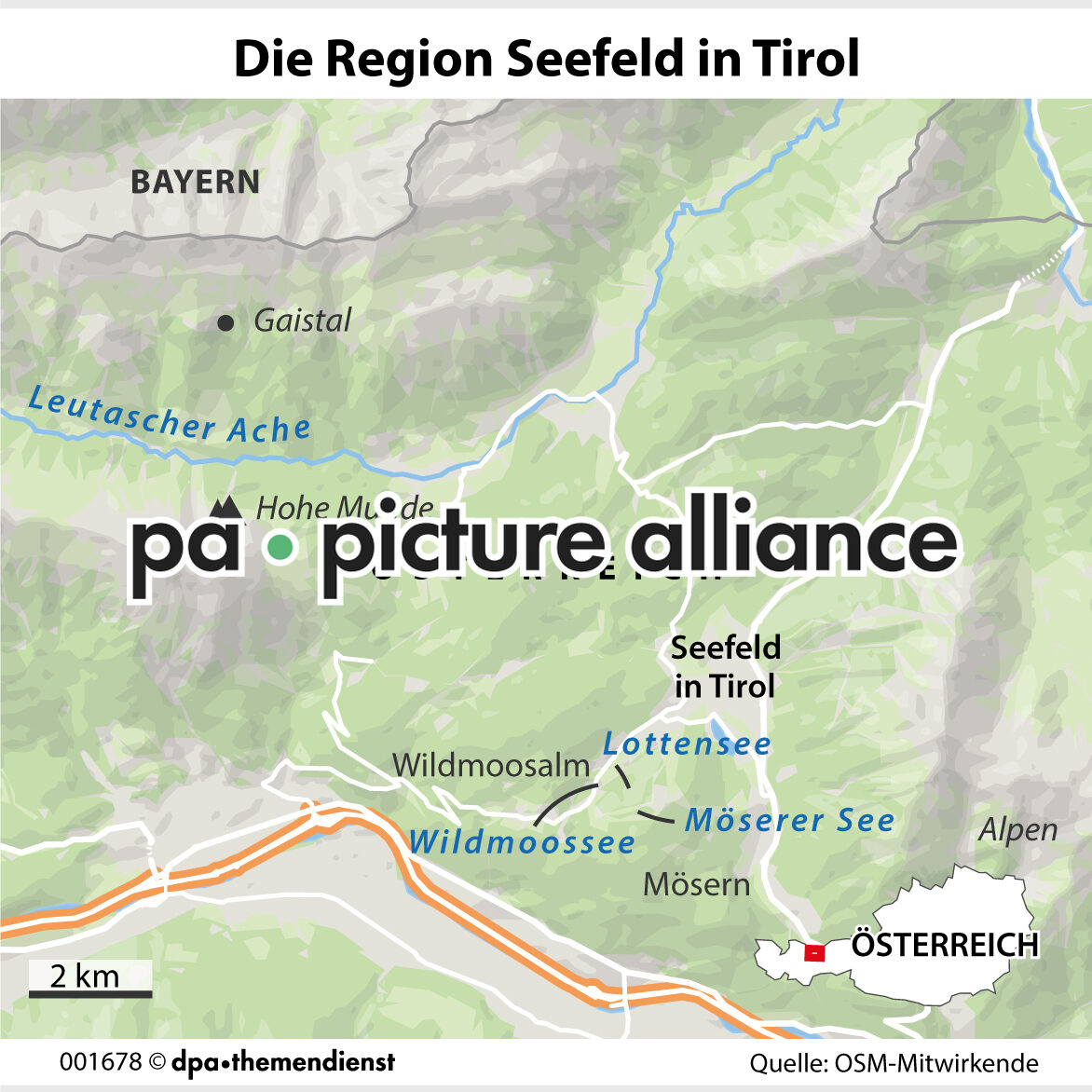 Die Region Seefeld in Tirol (06.01.2026)