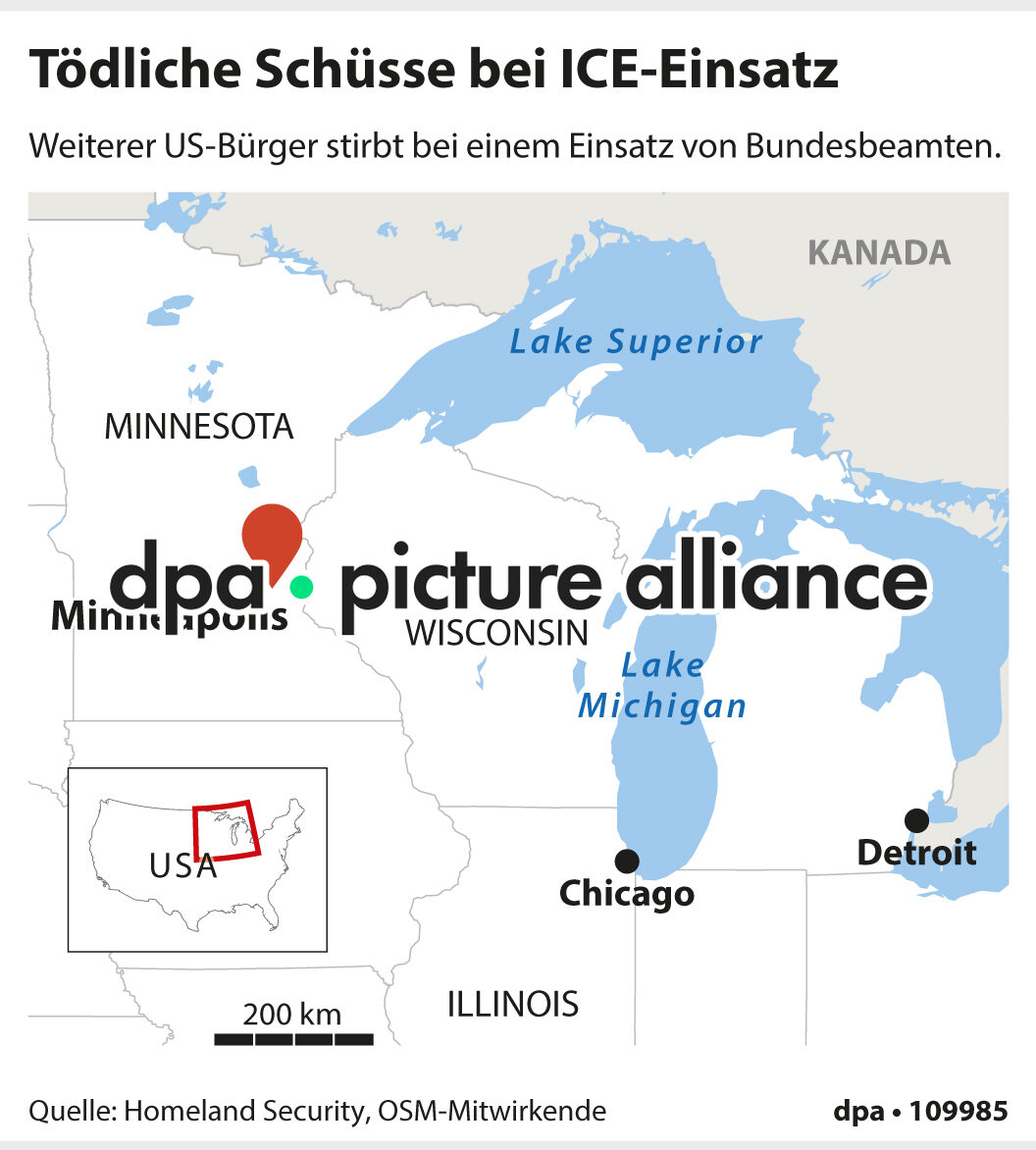 Tödliche Schüsse bei ICE-Einsatz (25.01.2026)