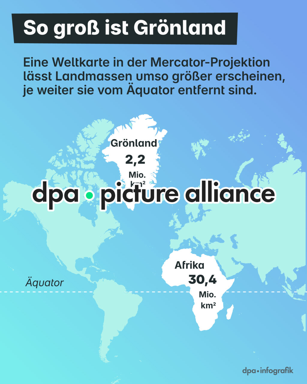 So groß ist Grönland (15.01.2026)