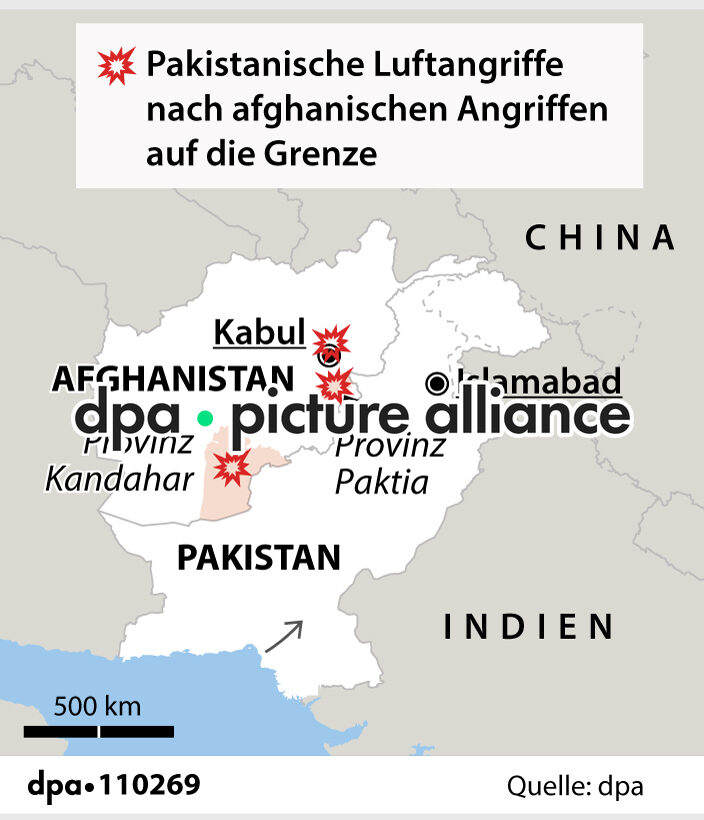 Pakistanische Luftwaffe greift Ziele in Afghanistan an (27.02.2026)
