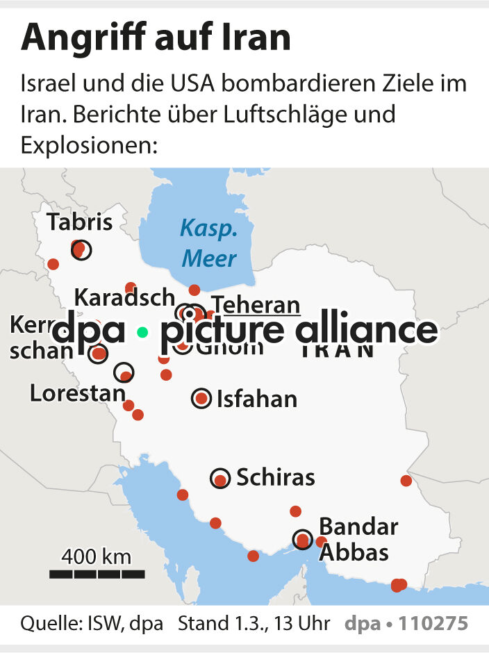 Angriff auf Iran (01.03.2026)