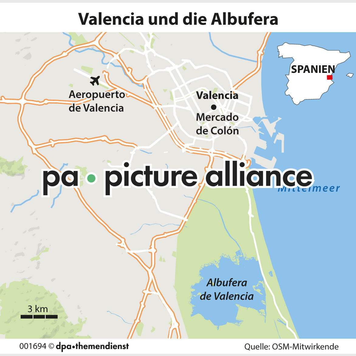 Valencia und die Albufera (01.04.2026)
