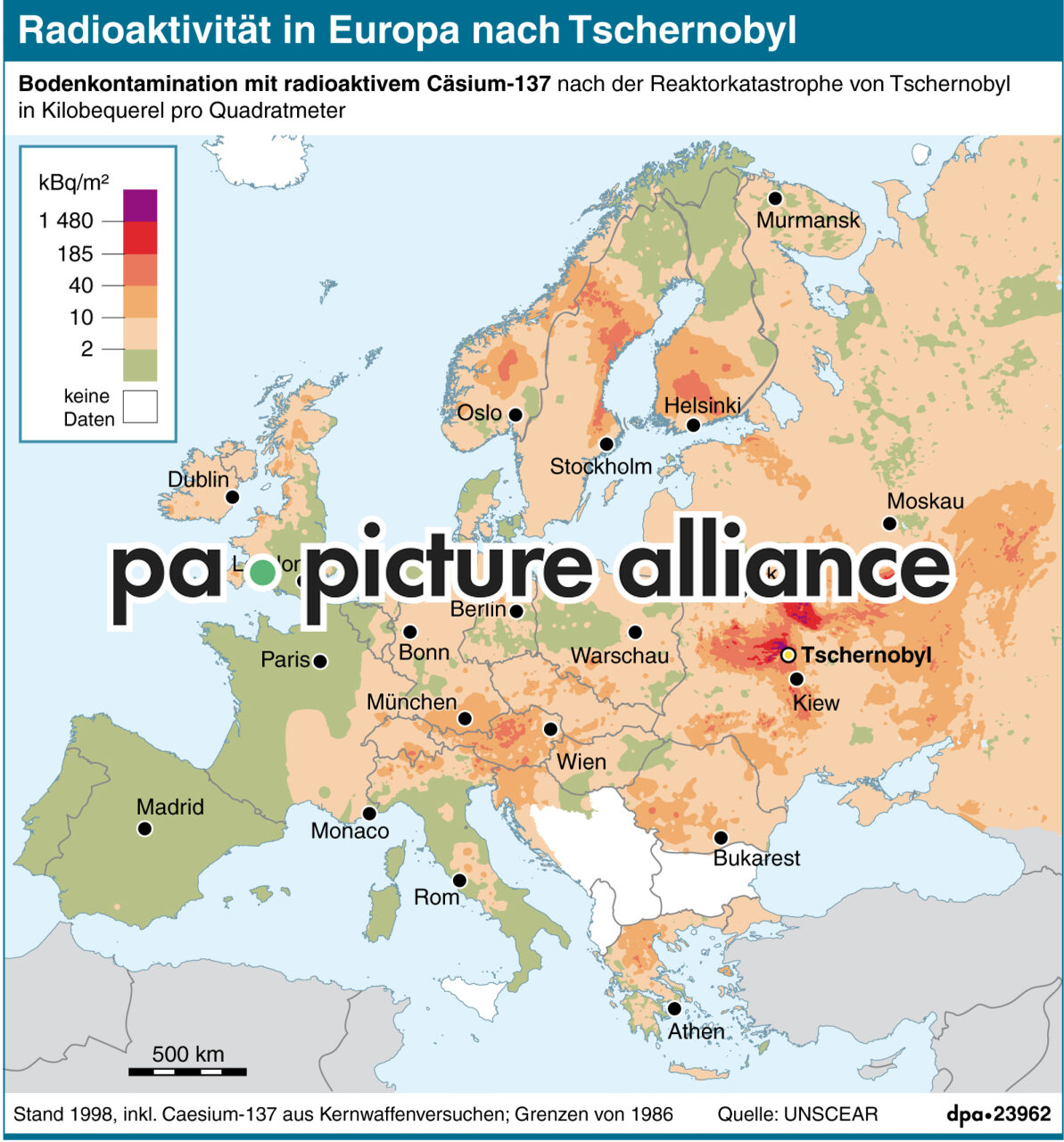 Radioaktivität in Europa nach Tschernobyl (Korrektur) (25.04.2016)