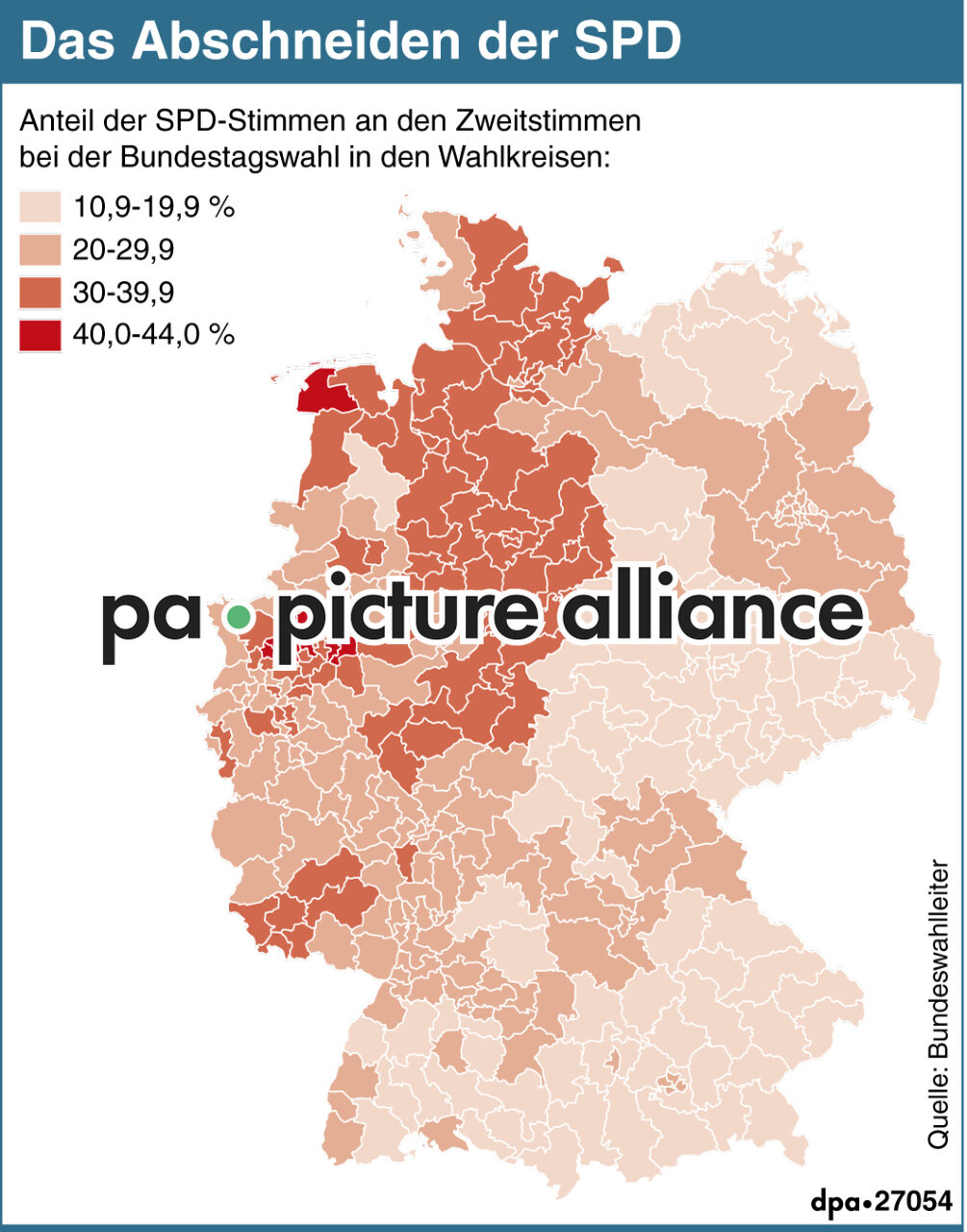 Das Abschneiden der SPD (17.08.2017)