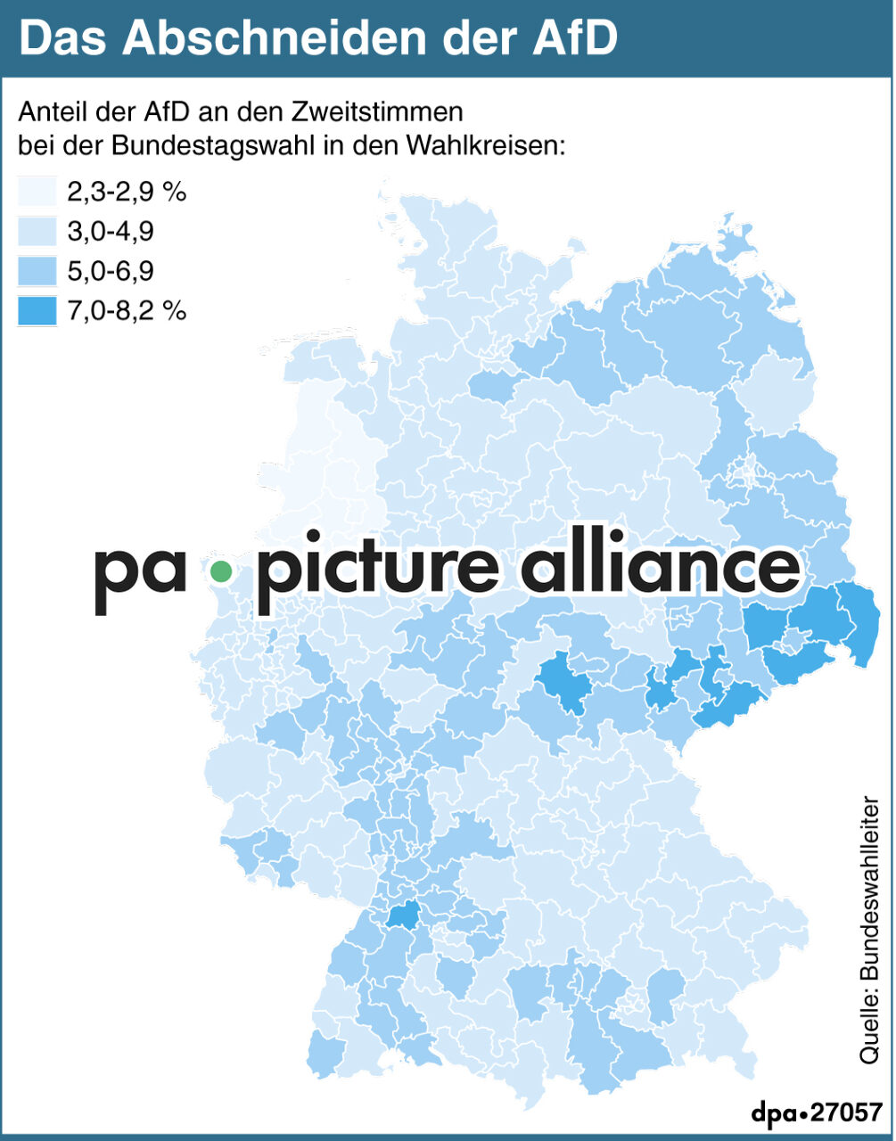 Das Abschneiden der AfD (17.08.2017)