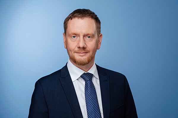 EXCLUSIVE Ministerpraesident vom Freistaat Sachsen Michael Kretschmer