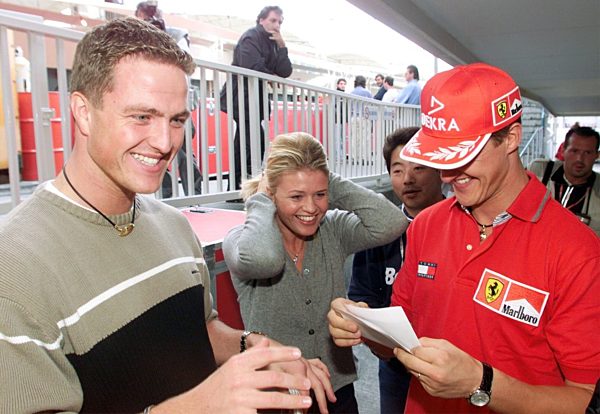 Formel 1: Corinna, Michael und Ralf Schumacher