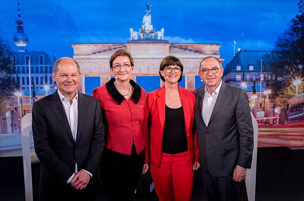 TV-Duell der Kandidaten für den SPD-Vorsitz