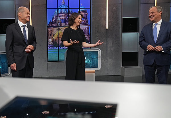 Bundestagswahlkampf - Drittes TV-Triell