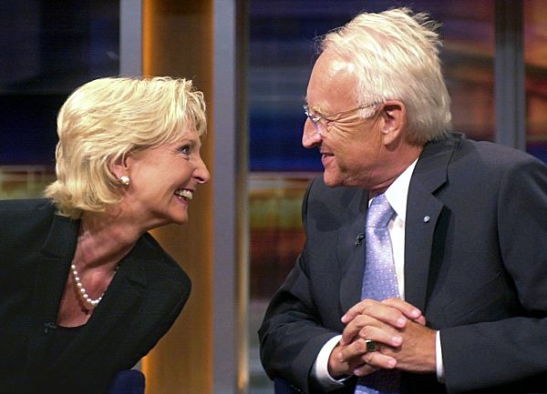 Edmund Stoiber und Gattin in der "Johannes B. Kerner-Show"