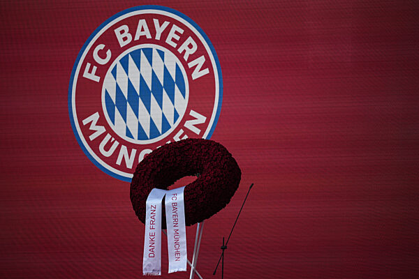 Gedenkfeier für Franz Beckenbauer