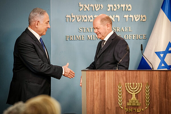 Bundeskanzler Scholz besucht Israel