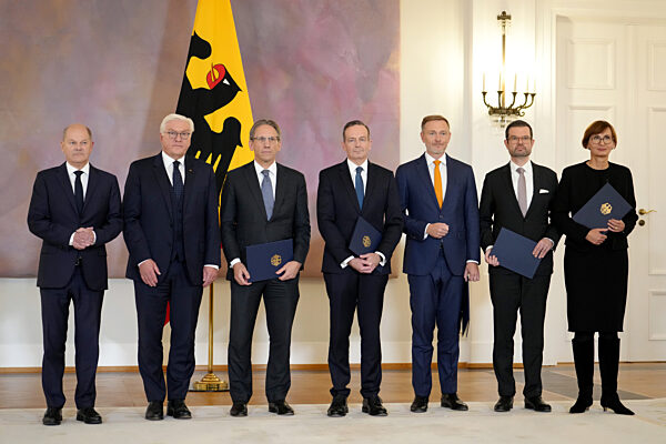 Nach dem Bruch der Ampel-Koalition - Schloss Bellevue