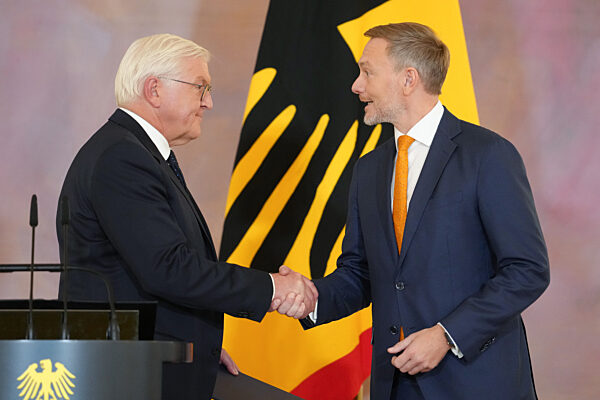 Nach dem Bruch der Ampel-Koalition - Schloss Bellevue