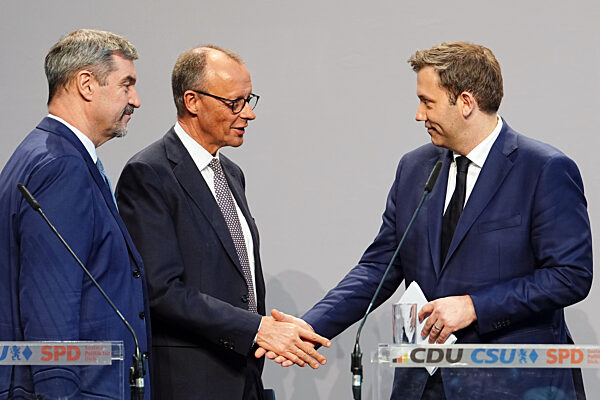Koalitionsverhandlungen von Union und SPD abgeschlossen