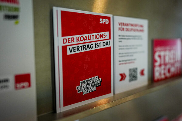 Bekanntgabe Ergebnis SPD-Mitgliedervotum