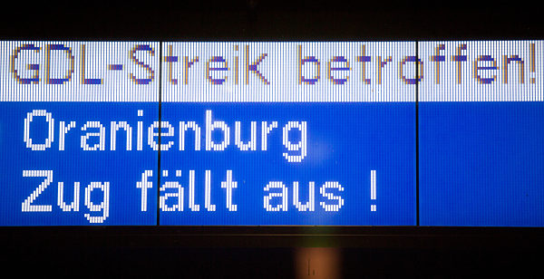 Lokführerstreik - Berlin