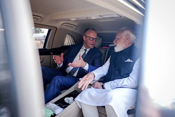 Bundeskanzler Merz in Indien