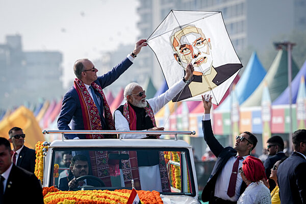 Bundeskanzler Merz in Indien