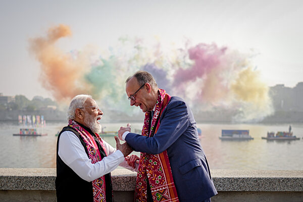 Bundeskanzler Merz in Indien