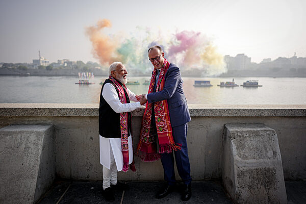 Bundeskanzler Merz in Indien