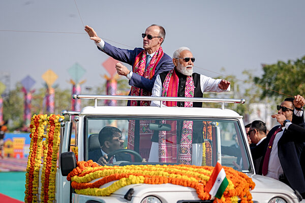 Bundeskanzler Merz in Indien