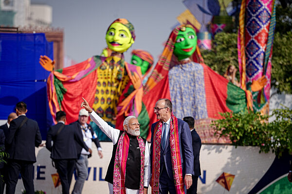 Bundeskanzler Merz in Indien