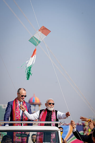 Bundeskanzler Merz in Indien