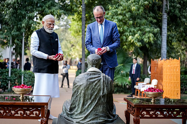 Bundeskanzler Merz in Indien