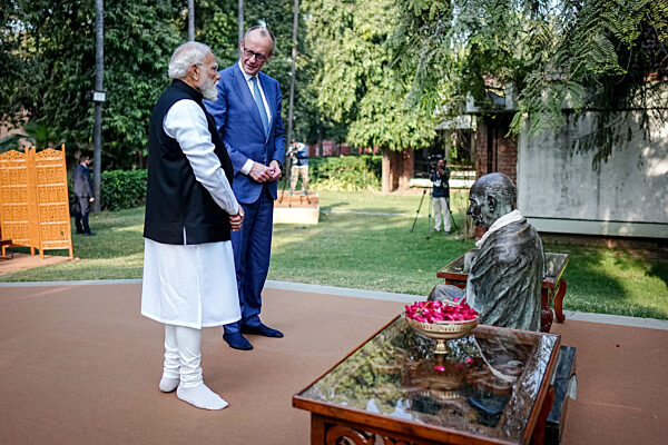 Bundeskanzler Merz in Indien