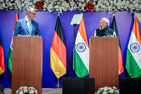 Bundeskanzler Merz in Indien