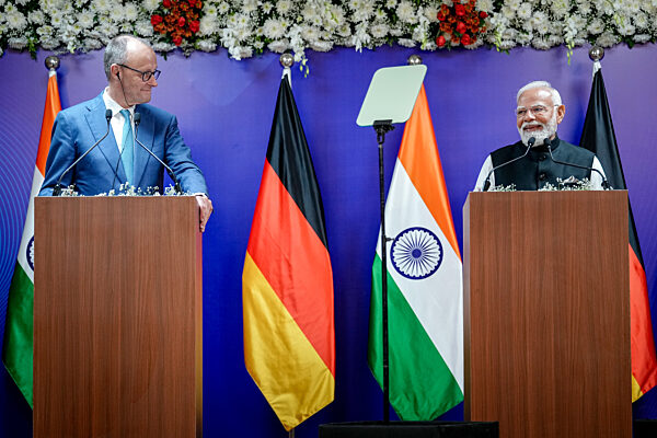 Bundeskanzler Merz in Indien