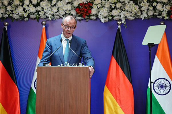 Bundeskanzler Merz in Indien