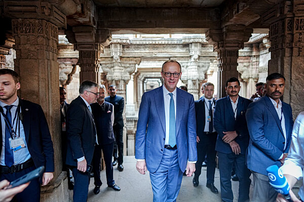 Bundeskanzler Merz in Indien