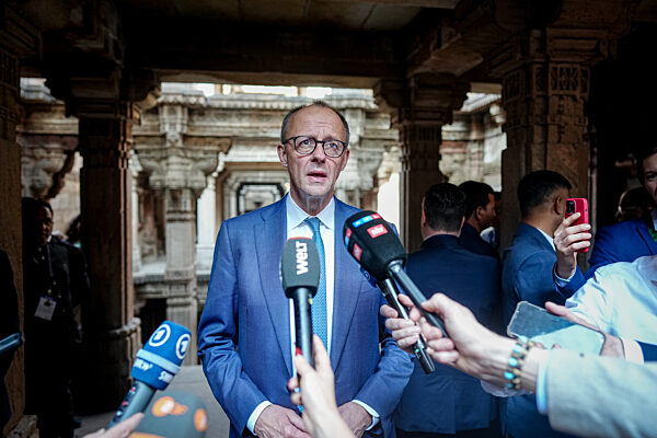 Bundeskanzler Merz in Indien